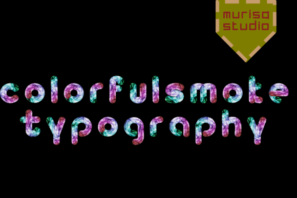 Colorfulsmoke: A Display Font That Brings Instant Vibrancy