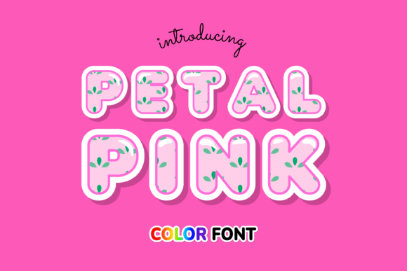 Discover the Soft Power of Petal Pink Typography