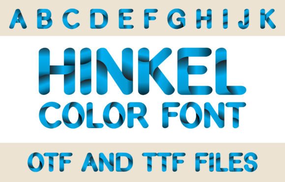 Discovering Hinkel: A Modern Gradient Font for Creative Projects