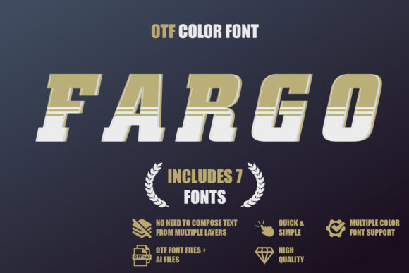 Fargo: The Bold, Colorful Typeface That Demands Attention