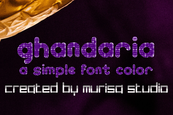 Ghandaria: The Color Font That Brings Your Creative Projects to Life