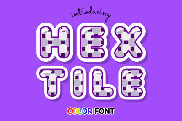 Hex Tile: The Color Font That Brings Your Designs to Life