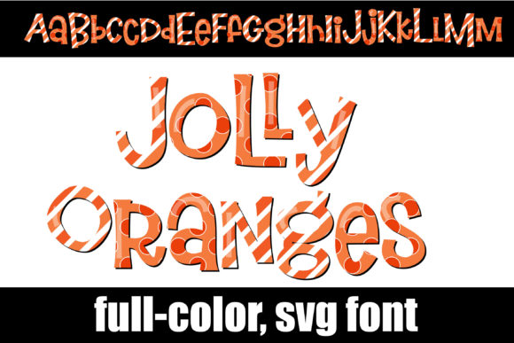 Jolly Oranges: A Font That Brings Playful Energy to Your Brand