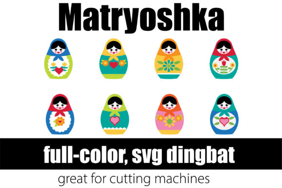 Matryoshka: A Sweet, Useful Color Font for Your Designs