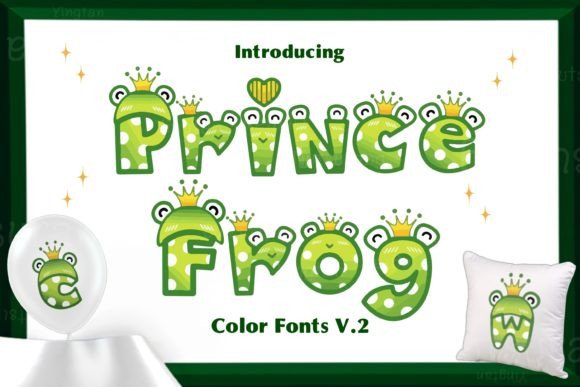 Prince Frog: A Playful Font for Whimsical Design Projects