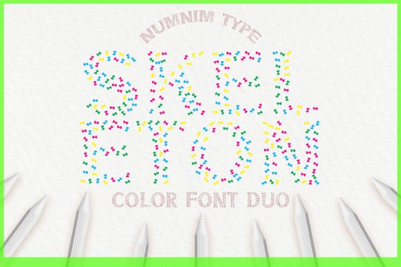 Skeleton: The Star-Studded Display Font for Creative Projects